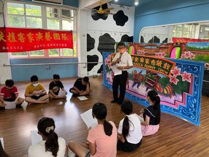 廖昭堂老師以詔安客語傳習